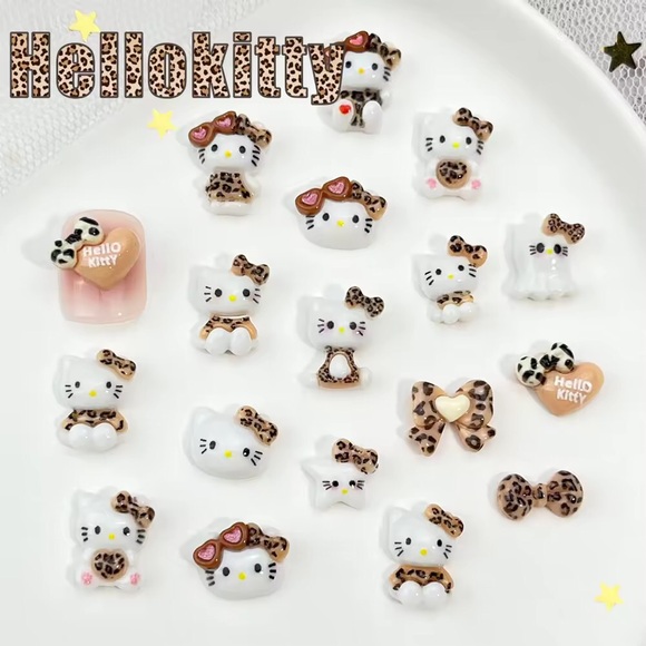 Leopard print KT charms ๐ - Picture 1 of 12